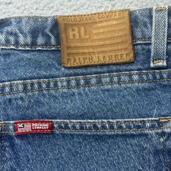 Vintage Polo‎ Jeans Co Ralph Lauren Women's Saturday 16x31 Y2K Straight Denim - Picture 3 of 12
